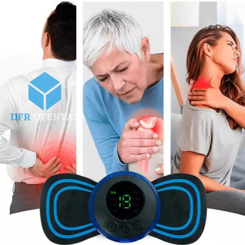 Massageador Elétrico Recarregável Profissional + Brindes