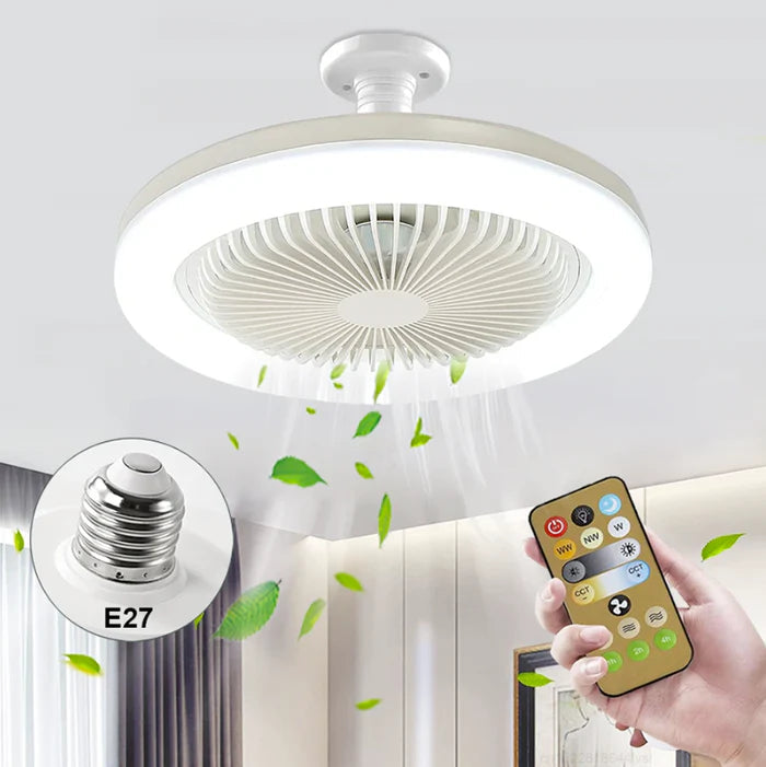 HF Luminária 2 em 1 Led com Ventilador FanMaster