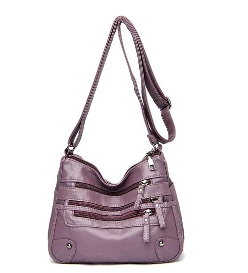 LZP - Bolsa De Couro Feminina - Handbag